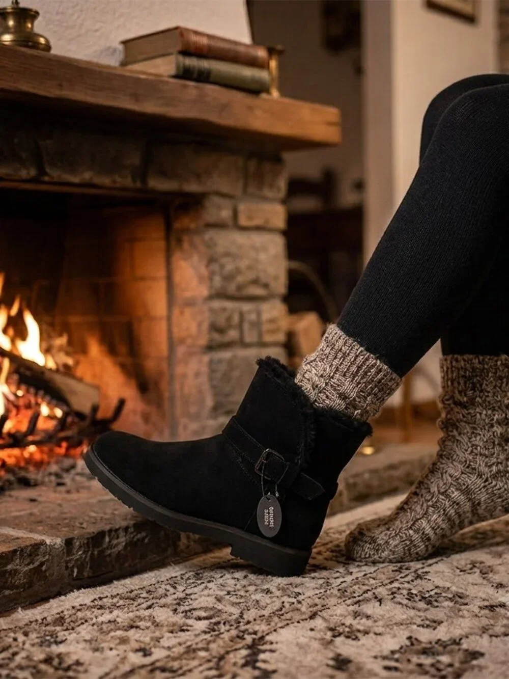 Style & Co. cozy black